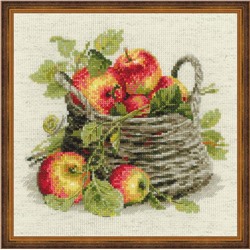 Набор для вышивания Риолис 1450 Спелые яблоки, 30*30 см