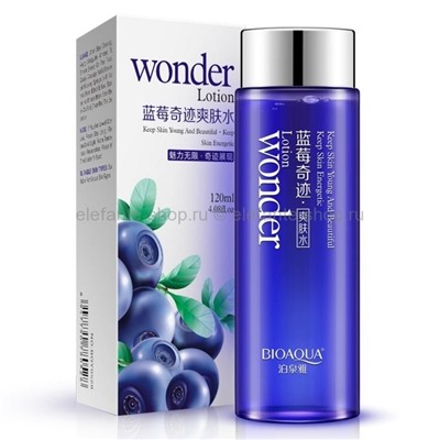 ВОССТАНАВЛИВАЮЩИЙ ТОНЕР С ЭКСТРАКТОМ ЧЕРНИКИ WONDWER LOTION 120ml