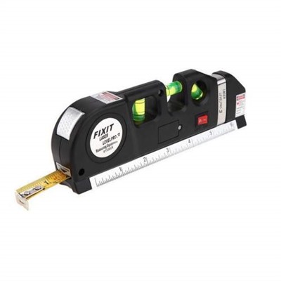 Лазерный уровень 4 в 1 Fixit Laser Level Pro 3 с рулеткой