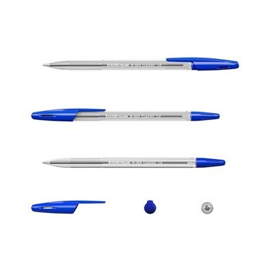 Набор ручек шариковых ErichKrause R-301 Classic Stick, 8 штук, узел 1.0 мм, цвет чернил синий