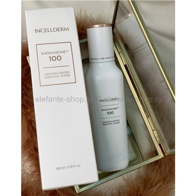 Омолаживающий тонер Incellderm Radiansome 100 Microfluidizer Essential Toner 100ml (51)