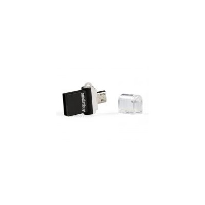 8Gb SmartBuy POKO Black OTG USB/microUSB, совместим с Android (SB8GBPO-K)