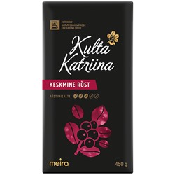 Кофе заварной MEIRA Kulta Katriina (фильтрованный кофе) 450 гр