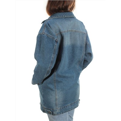 8925-1 BLUE Куртка джинсовая женская