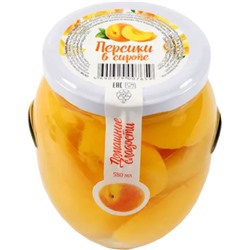 «Домашние сладости», персики консервированные, 530 г