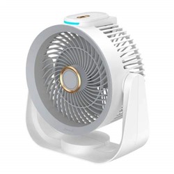 Настольный круглый вентилятор DESKTOP CIRCULAR FAN F238 13х16см с подсветкой