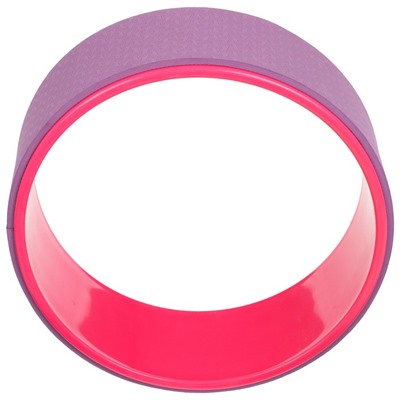 Йога-колесо Sangh «Лотос», 33×13 см, цвет розовый/фиолетовый