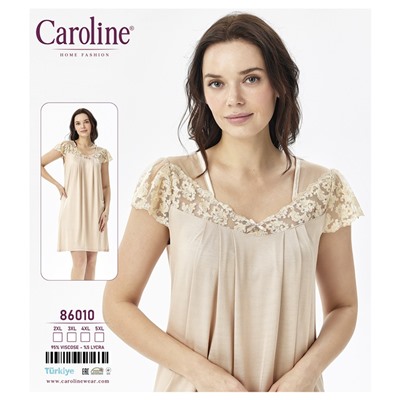 Caroline 86010 ночная рубашка 2XL, 3XL, 4XL, 5XL