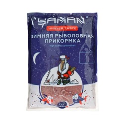 Прикормка Yaman Winter Taste зимняя, мотыль, цвет красный, 700 г