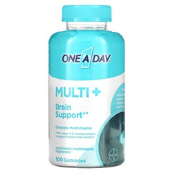 One-A-Day Multi + Поддержка мозга - 100 жевательных конфет - One-A-Day