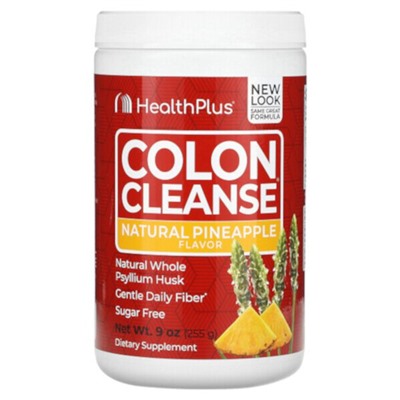 Health Plus Colon Cleanse, Натуральный ананас, 9 унций (255 г)