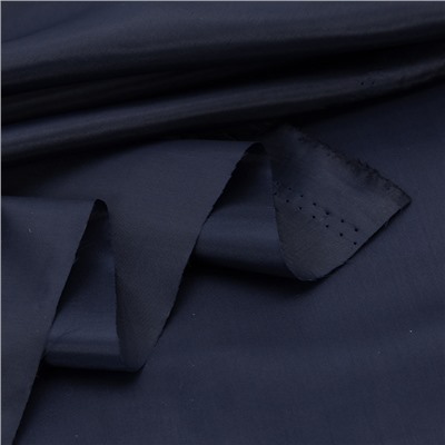 Ткань на отрез таффета 150 см 190Т цвет тёмно-синий 3921