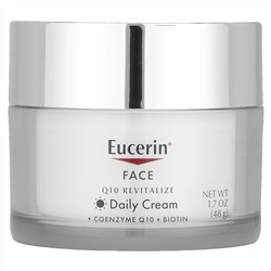 Eucerin, Q10 Revitalize, ежедневный крем для лица, без отдушек, 48 г (1,7 унции)