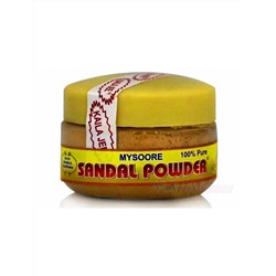 Порошок Сандала, 20 г, производитель Махабазар.клаб; Mysoore Sandal Powder, 20 g, Mahabazar.club