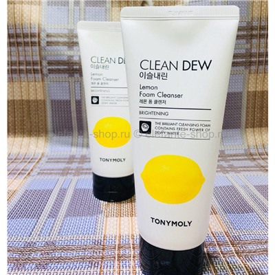 Пенка Tony Moly Clean Dew LEMON Foam Cleanser (125)