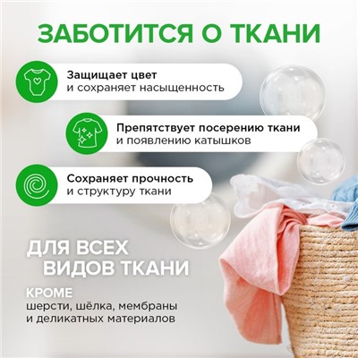 Жидкое средство для стирки Synergetic, гель, универсальное, 750 мл