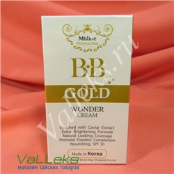 ВВ крем с экстрактом икры от Mistine SPF30 BB Gold Wonder Cream 15 мл