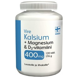 Vire Кальций + магний и витамин D 120 таблеток