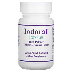 Optimox Iodoral, IOD, 6.25 мг, 90 таблеток - Optimox
