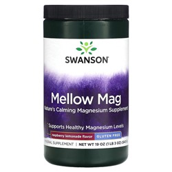 Swanson Mellow Mag, Малиновый лимонад, 19 унций (543 г)