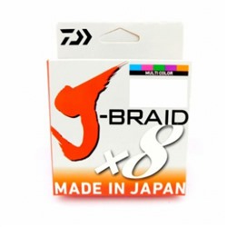 Шнур плетеный J-BRAID 150м.0,08мм