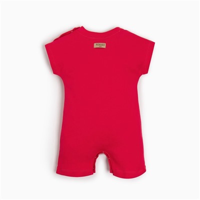 Песочник-футболка детский MINAKU, цвет фуксия, рост 80-86 см