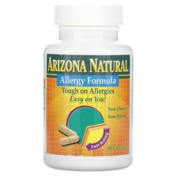 Arizona Natural Формула от аллергии - 60 капсул - Arizona Natural