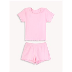 Розовая пижама для девочки (800037)