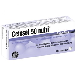 Cefasel (Цефасел) 50 nutri Selen-Tabs 100 шт