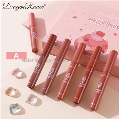 Набор блесков для губ Dragon Ranee Matte Lipgloss #A (106)