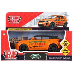 Технопарк. Модель "Land Rover/Range Rover Evoque" Спорт арт.EVOQUE-S  12,5см,открыв. двери,инерц.