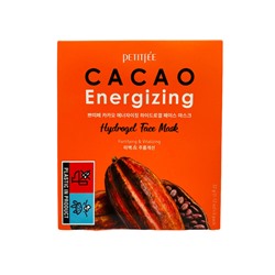 Petitfee Cacao Energizing Hydrogel Face Mask Тонизирующая гидрогелевая маска