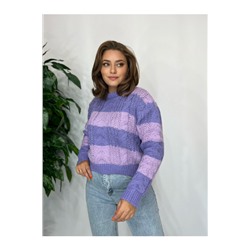 пуловер 1016-20 сирень