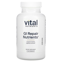 Vital Nutrients Средство для восстановления ЖКТ - 120 капсул - Vital Nutrients