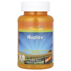 Thompson Nuplex, Мультивитамин с Минералами и Железом - 90 таблеток - Thompson