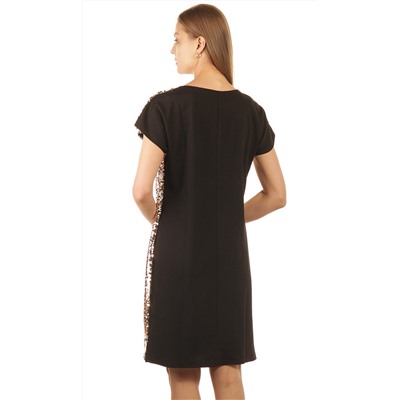 Платье женское с пайетками 253269, размер 46,48,50,52