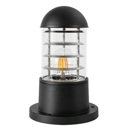 Светильник ландшафтный Arte Lamp Coppia A5217FN-1BK, E27, 20 Вт, 10х10х25 см, чёрный