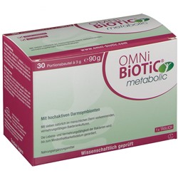 OMNi-BiOTiC (Омни-биотик) metabolic Метаболик для баланса в кишечнике, пакетики 30X3 г