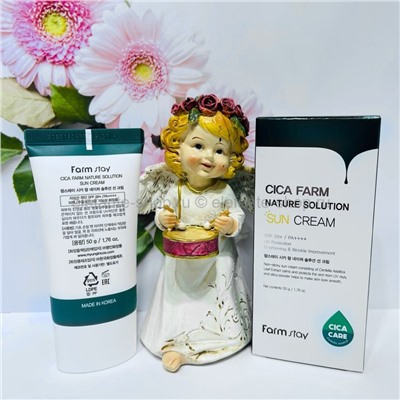 Солнцезащитный крем FarmStay Cica Farm Nature Solution Sun Cream 50g (125)