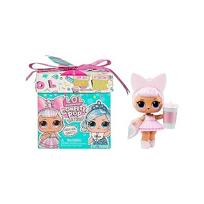 L.O.L. Surprise! Confetti Pop Birthday Doll with 8 Surprises - Great Gift for Girls Age 4+