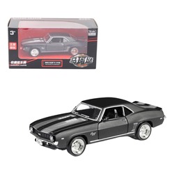 Модель мет. "Chevrolet Camaro SS 1969" 1:36 открыв. двери арт.CH554026M/71388