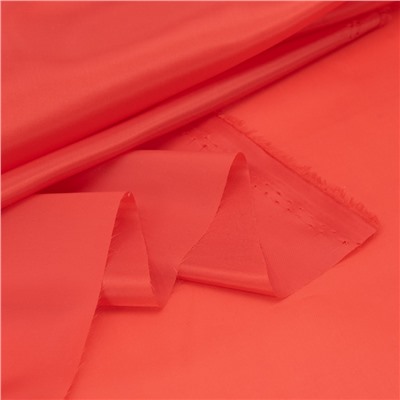 Ткань на отрез таффета 150 см 190Т цвет красный 1664