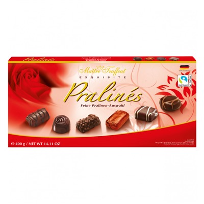 Ассорти конфет MaitreTruffout assorted pralines 400 гр