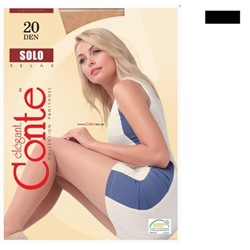 Conte  Solo 20 den XL /колготки/ (5, Nero)