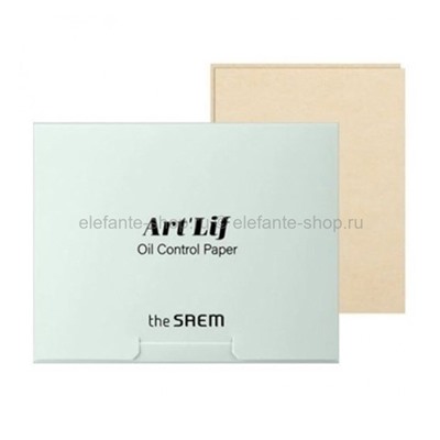 Матирующие салфетки The Saem Art'Lif Oil Control Paper (51)