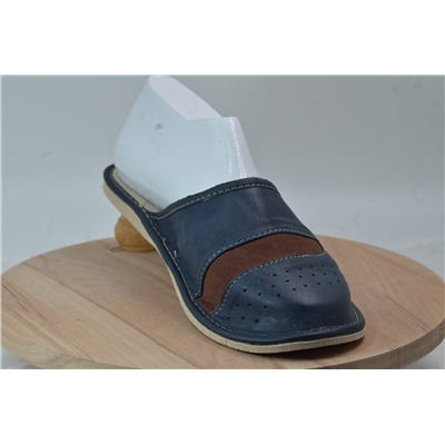 078-40  Обувь домашняя (Тапочки кожаные) размер 40