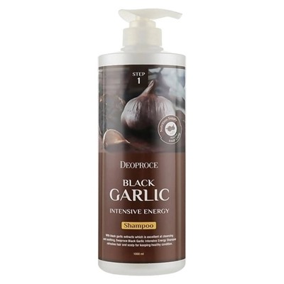 Deoproce Black Garlic Intensive Energy Shampoo Шампунь против выпадения волос
