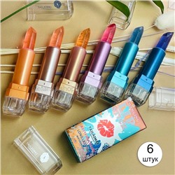 Набор увлажняющих тинтов для губ TAILAIMEI Changing Lip Stick, 6 штук (106)