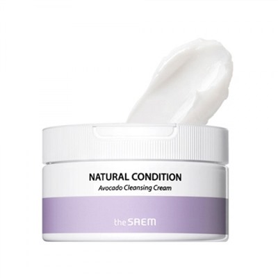 БЕЗ ПЛЕНКИ The Saem* Natural Condition Avocado Cleansing Cream Крем очищающий