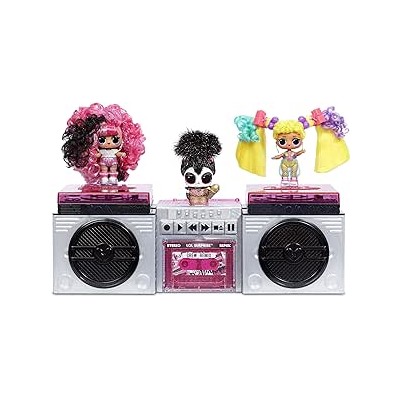 L.O.L. Surprise! LOL Surprise Remix Pets 9 Surprises, Real Hair Includes Music Cassette Tape with Surprise Song Lyrics, Accessories, Dolls